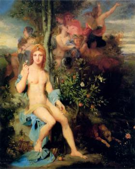 古斯塔夫 莫羅 Apollo and the Nine Muses 古斯塔夫 莫羅 Apollo and the Nine Muses